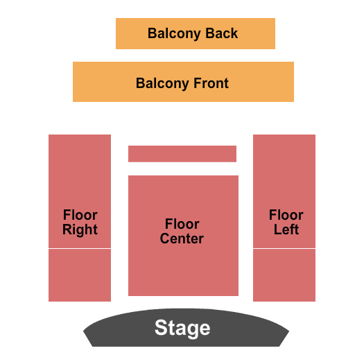 Gem Theater - TN Seating Chart: Endstage