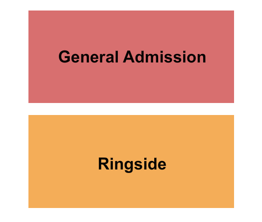 Havana Bar & Grill Seating Chart: GA/Ringside