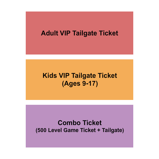 South Lawn Village At Bank of America Stadium Seating Chart: VIP Tailgate