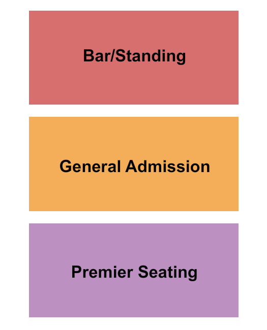 Bleecker Bell Seating Chart: Bar/GA/Premier