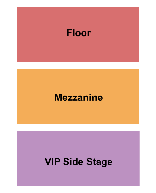 Little Rock Hall - AR Seating Chart: Floor/Mezz.VIP