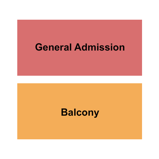 The Factory in Deep Ellum Seating Chart: GA/Balcony