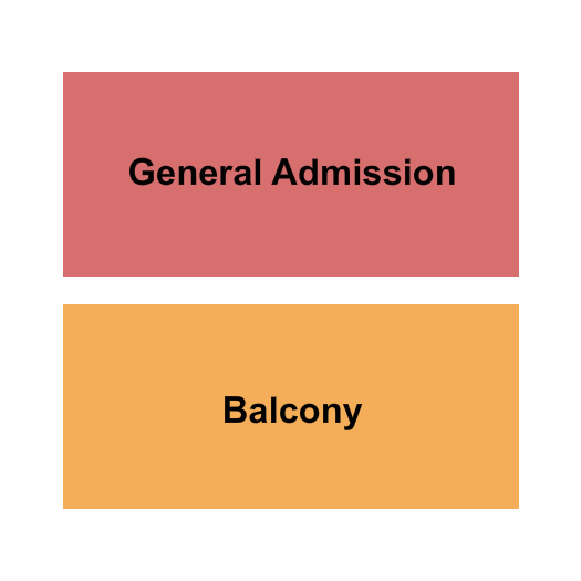 Newport Music Hall Seating Chart: GA/Balcony