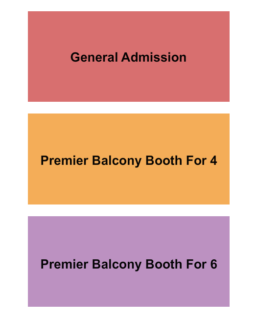 Howard Theatre - DC Seating Chart: GA/Booth