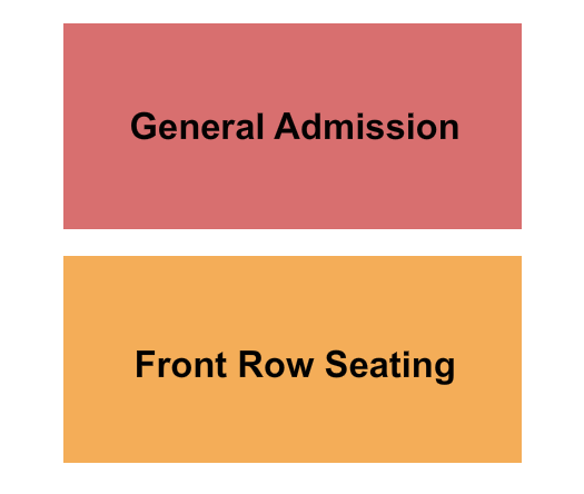 Funny Bone Comedy Club - Kansas City Seating Chart: GA/Front Row