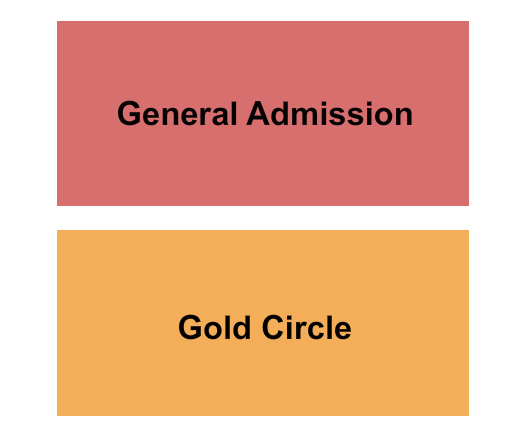 Bearsville Theater Seating Chart: GA/Gold Circle