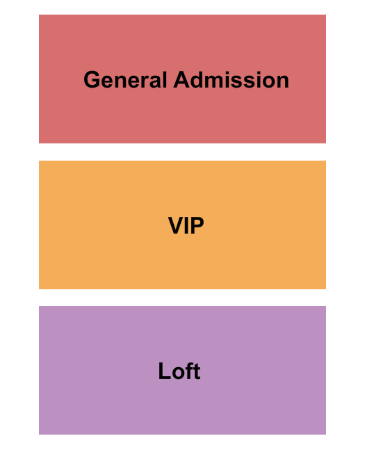 The Newberry Seating Chart: GA/Loft/VIP