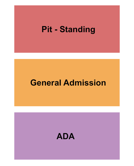 The York Fairgrounds - PA Seating Chart: GA/Pit/ADA