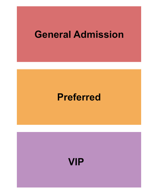 Laugh Out Loud Comedy Club Seating Chart: GA/Preferred/VIP