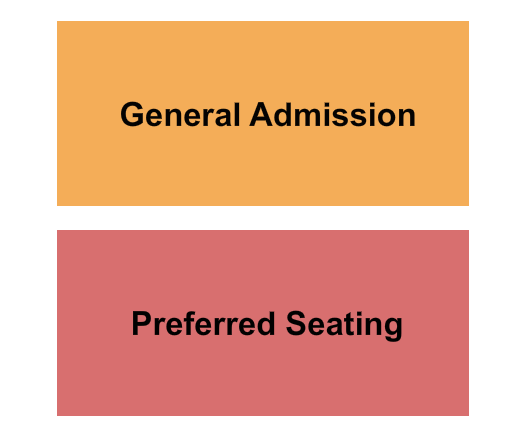 Turner Hall Ballroom Seating Chart: GA/Preferred