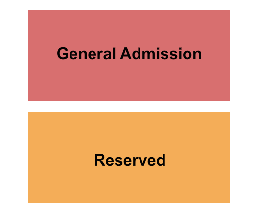 The Old Coupland Inn & Dancehall Seating Chart: GA/Rsvd