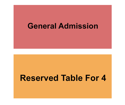 Harvester Performance Center Seating Chart: GA/Table