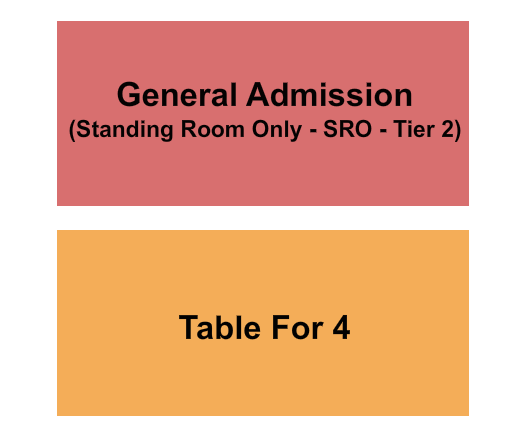 The Hawthorn - St. Louis Seating Chart: GA/Table