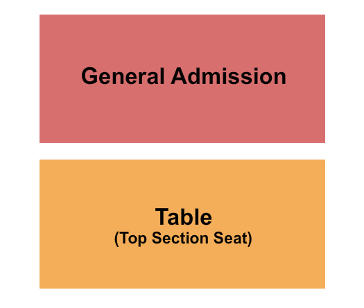 The Music Room At Smith's Olde Bar Seating Chart: GA/Table