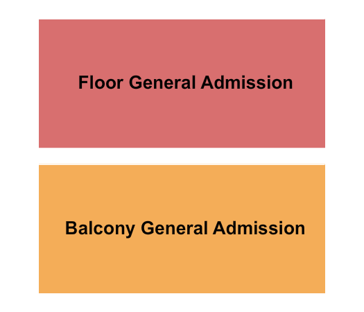 Jamf Theatre At Pablo Center at the Confluence Seating Chart: GA Floor/GA Balc