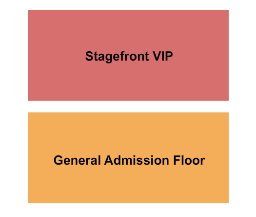 The Strand Theatre - RI Seating Chart: GAFlr/Stagefront