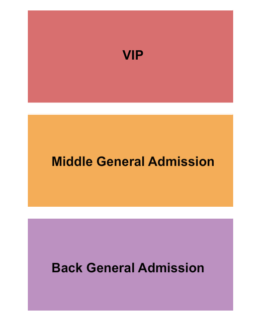 Conexus Arts Centre Seating Chart: GA Middle & Back/VIP