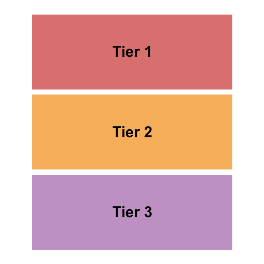 The Caverns - TN Seating Chart: GA Tiered