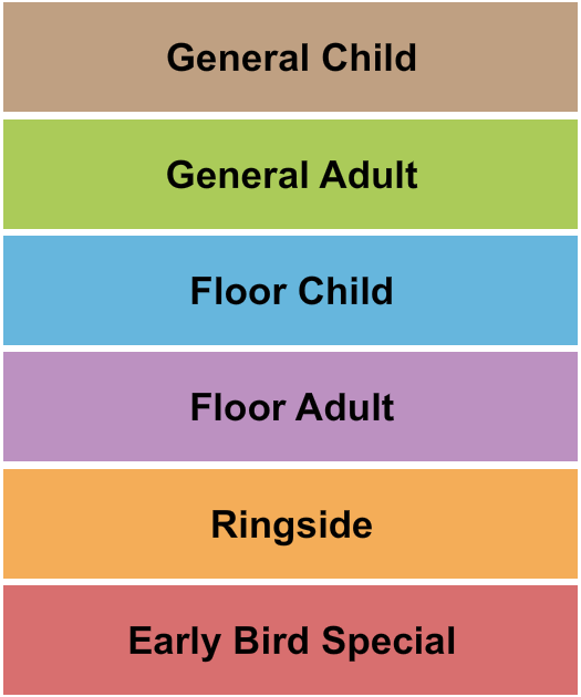 Clarenville Events Centre Seating Chart: Canada Circus