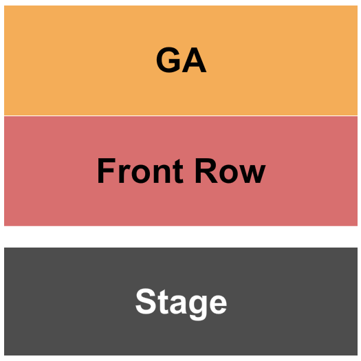 Miami Improv Seating Chart: GA / Front Row