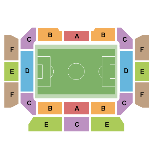 Geodis Park Seating Chart: LA28 - Football