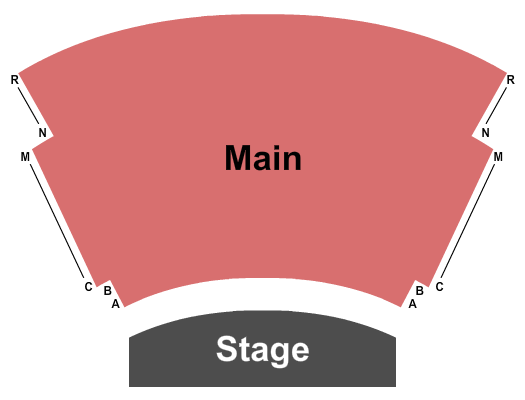 George Daily Auditorium Seating Chart: Endstage