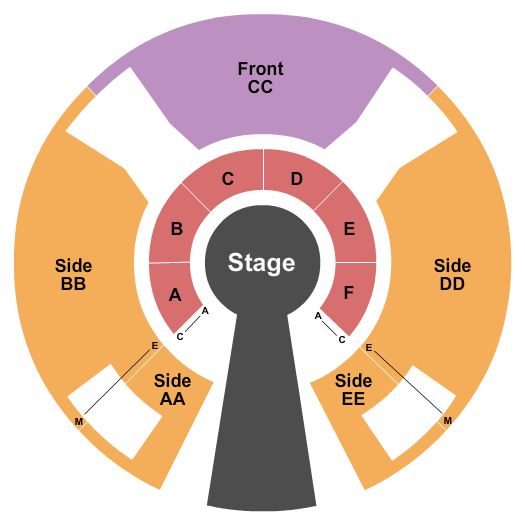 George Seuffert Bandshell at Forest Park Seating Chart: Flip Circus