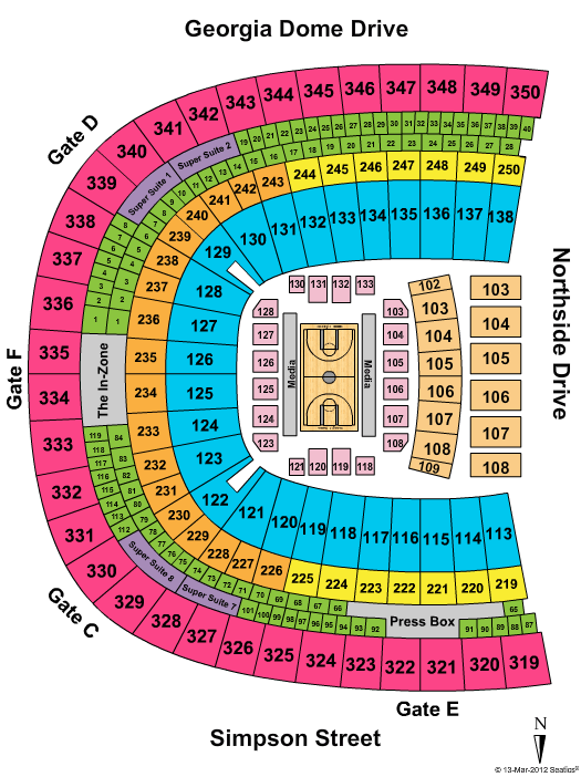Dome Tickets Atlanta, GA Dome events 2015 Schedule