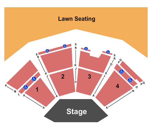 Tanglewood Lenox Seating Chart
