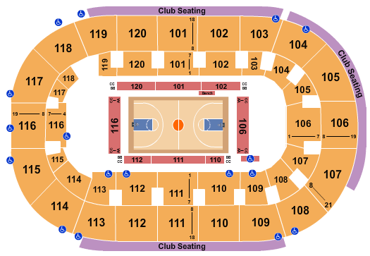 Germain Arena Seating Chart For Concerts