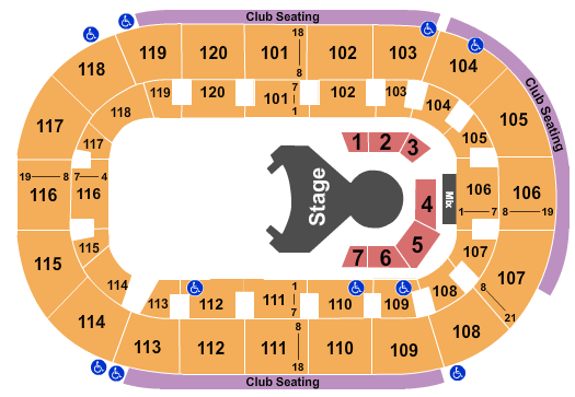 Germain Arena Seating Chart: Cirque du Soleil