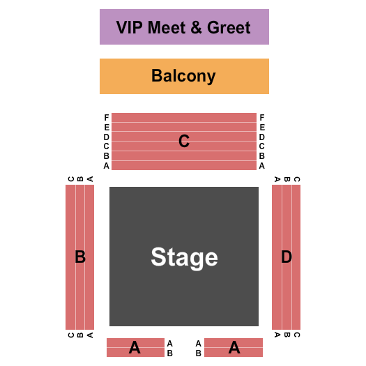 German Club Seating Chart: Midget Wrestling