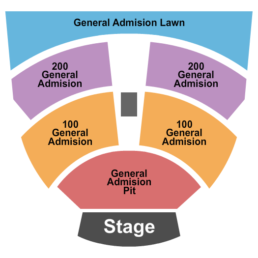 Germania Insurance Amphitheater Seating Chart: Endstage GA All
