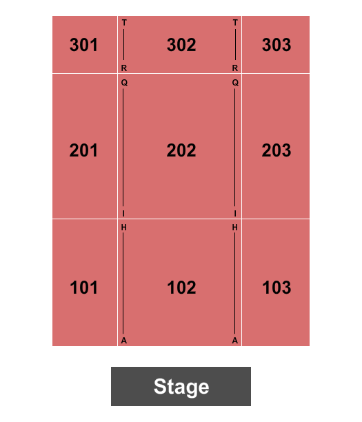 Gila River Hotels & Casinos - Vee Quiva Seating Chart: Endstage