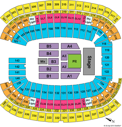 Bruce Springsteen Wrigley Field Seating Chart