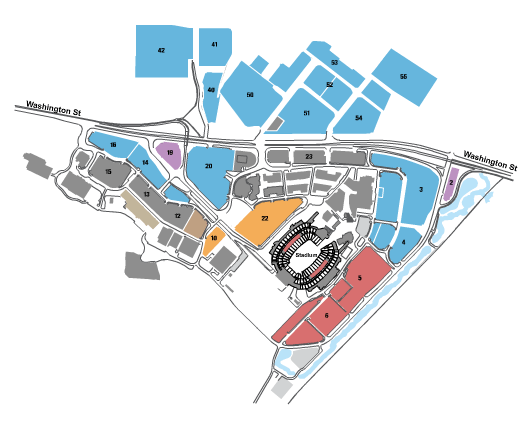 Arrowhead Stadium Parking Chart
