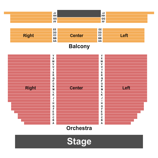 Glens Falls High School Seating Chart: Endstage