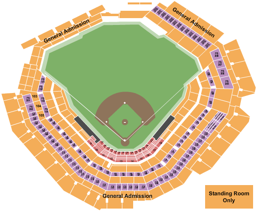 Globe Life Field Seating Chart: College Showdown