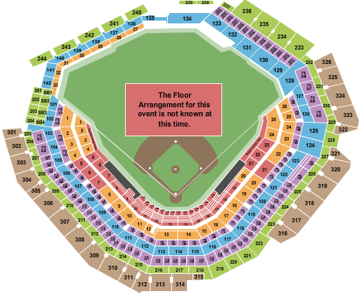 Globe Life Field Seating Chart: Generic Field