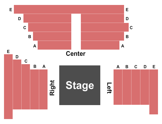 Gloucester Stage Company Seating Chart: Endstage