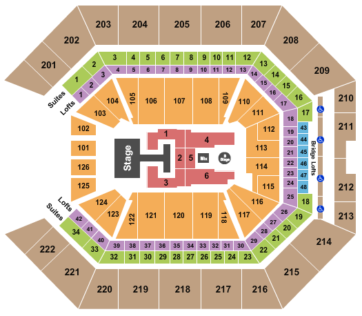 Golden 1 Center Seating Chart: Descendants & Zombies