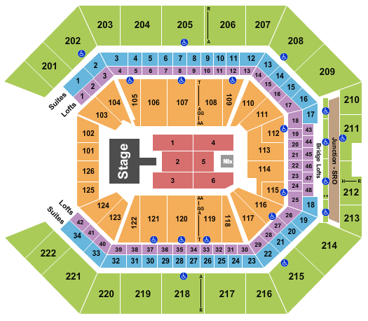 Golden 1 Center Seating Chart: Don Omar