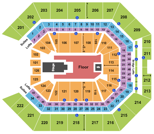 Golden 1 Center Seating Chart: Playboi Carti