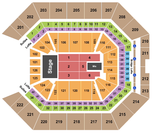 Golden 1 Center Seating Chart: TSO