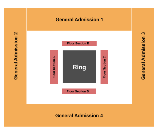 Golden Spike Event Center Seating Chart: Boxing
