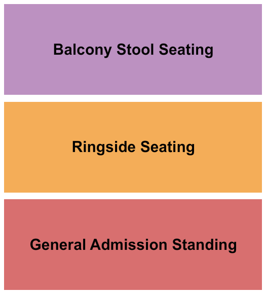 Goldfield Trading Post - Roseville Seating Chart: Wrestling