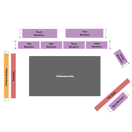 Gooding Pro Rodeo Seating Chart: Rodeo