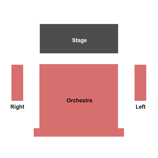 Gottwald Playhouse Seating Chart: End Stage