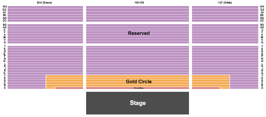 Graceland Soundstage Map