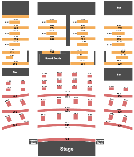 Granada Theater Seating Chart